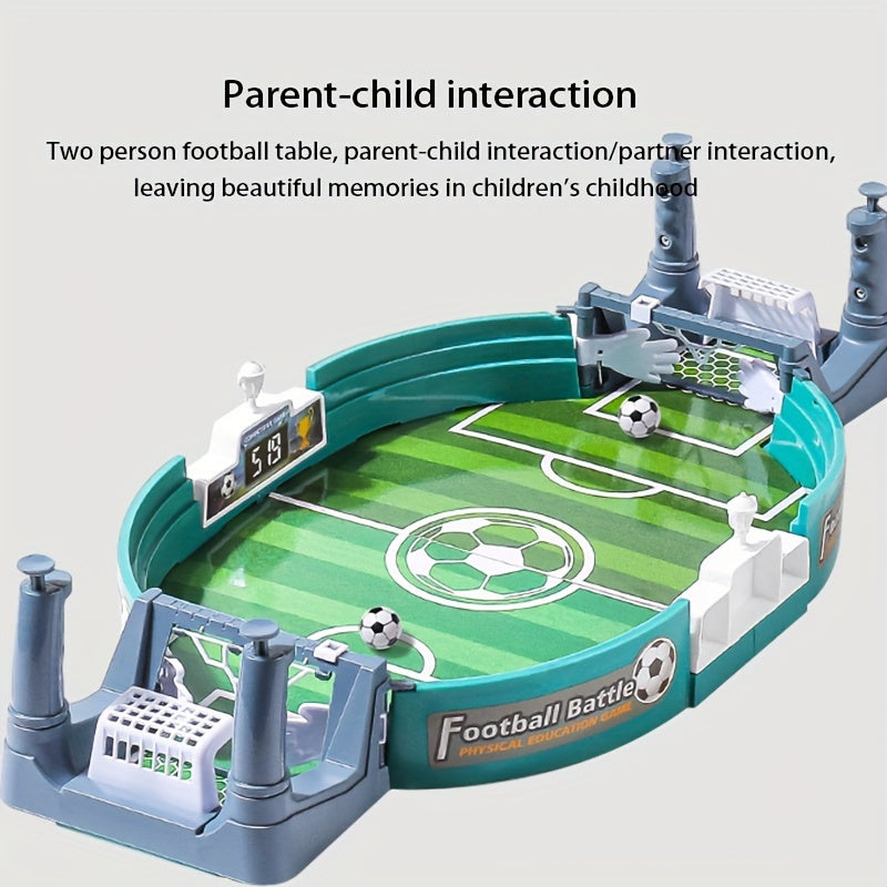 Interactief Tafelvoetbal Spel voor Kinderen met 2/4/6 Ballen - Educatief Sport Tafel Speelgoed voor Kinderen van 3-6 Jaar, Ideaal voor Kerst, Halloween en Dankzegging Cadeaus
