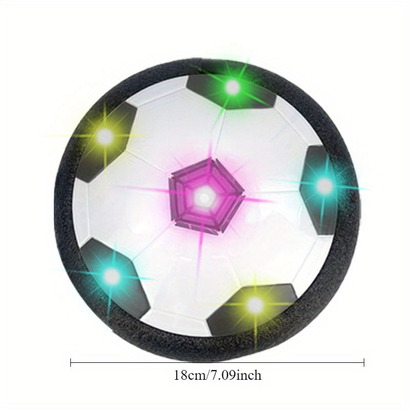 Glowing Soccer Ball met Muziek voor Kinderen – LED Indoor Voetbal vanaf 3 Jaar | Zwevende Speelbal voor Binnen, Harde Vloeren & Cadeau