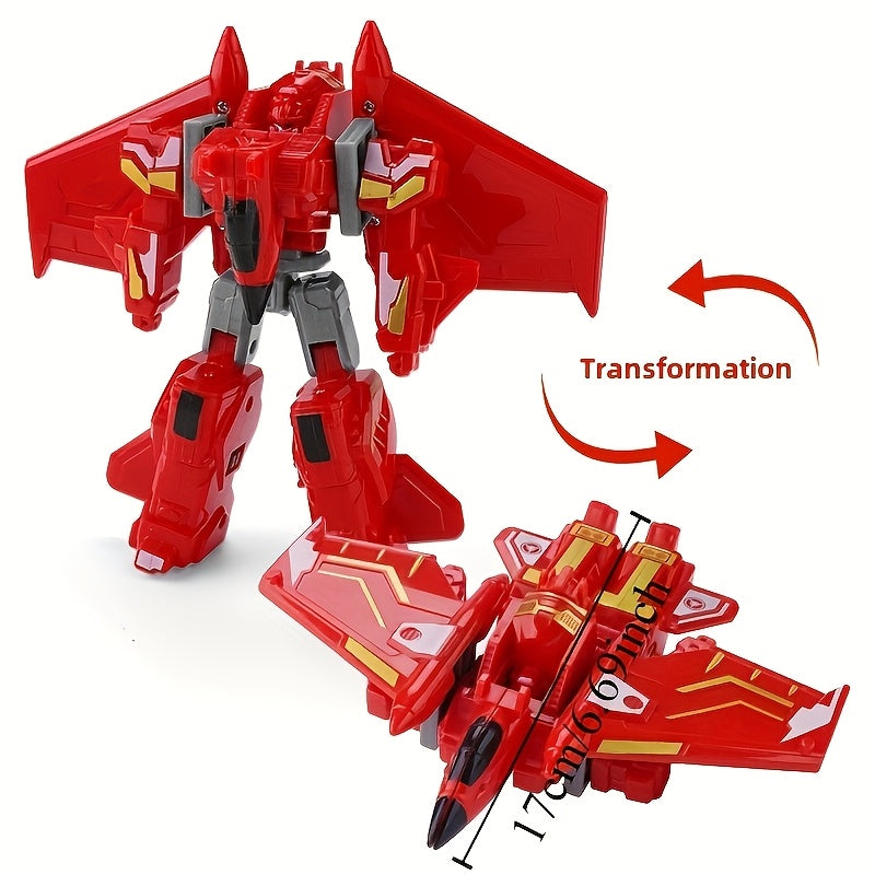 2-Pack Transformerende Mini Robot Auto’s | Buigbare Speelgoedvoertuigen – Duurzaam & Leuk Cadeau voor Kinderen