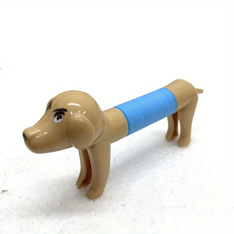 Grappige Springhond Pop-Buizen | Stressverlichtend Sensorisch Speelgoed voor Kinderen & Volwassenen