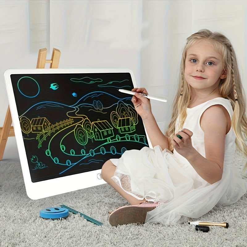Laat Creativiteit Tot Leven Komen met de 13-Inch Large LCD Writing Board – Schrijven, Tekenen en Wissen met Één Druk op de Knop