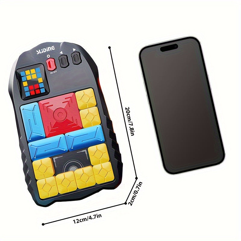 Schuifpuzzel Spellen, 500+ Niveau Uitdagingen, Breinpuzzels, Voltooi De Taak Binnen De Bepaalde Tijd Om Door Te Gaan Naar Het Volgende Niveau, Educatief Speelgoed Zonder Batterij, Kerstcadeau