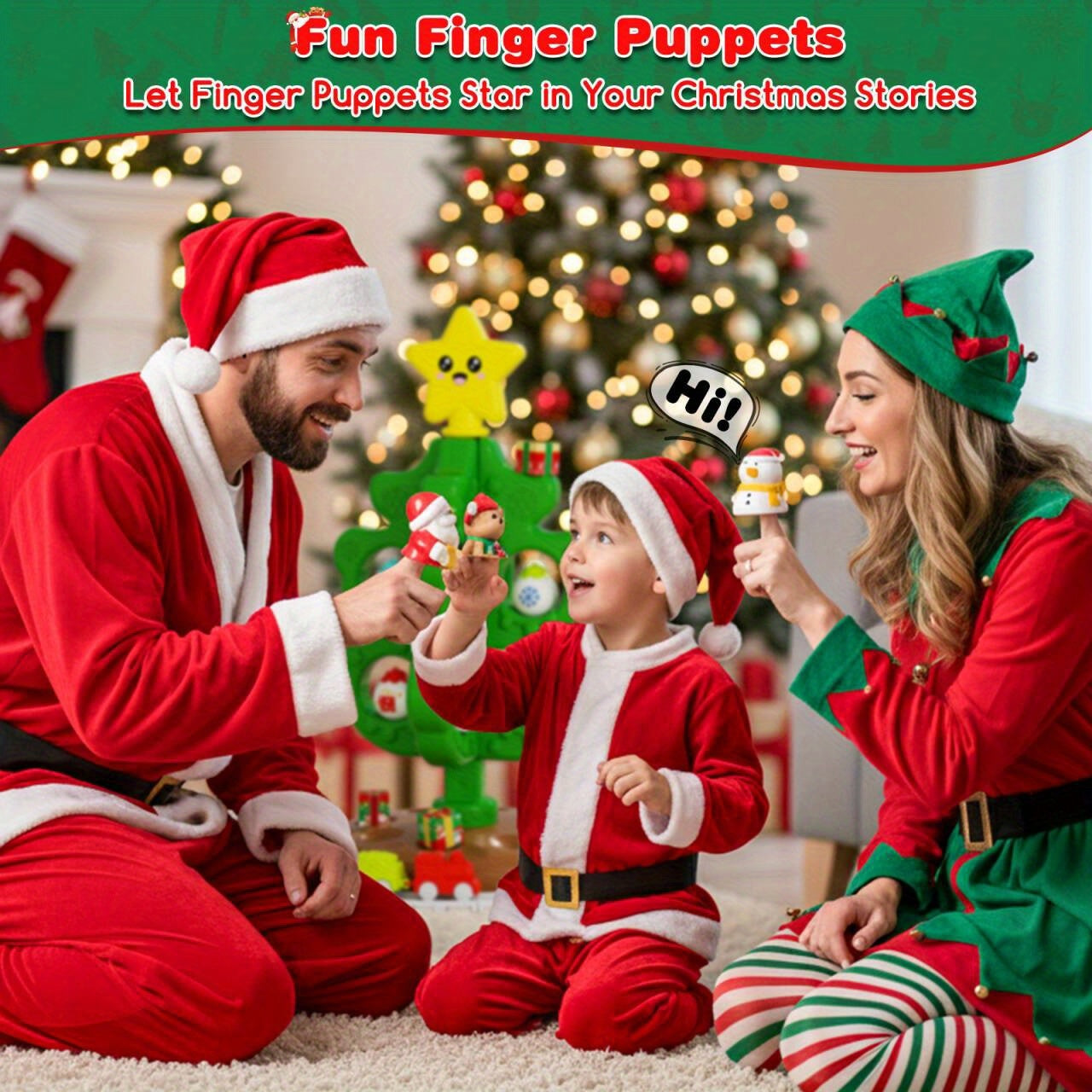 Interactieve Kerstboom Speelset voor Peuters en Kleuters - Muzikale Decorset met Roly Poly's en Mini Treinbaan voor Kinderen vanaf 3 Jaar