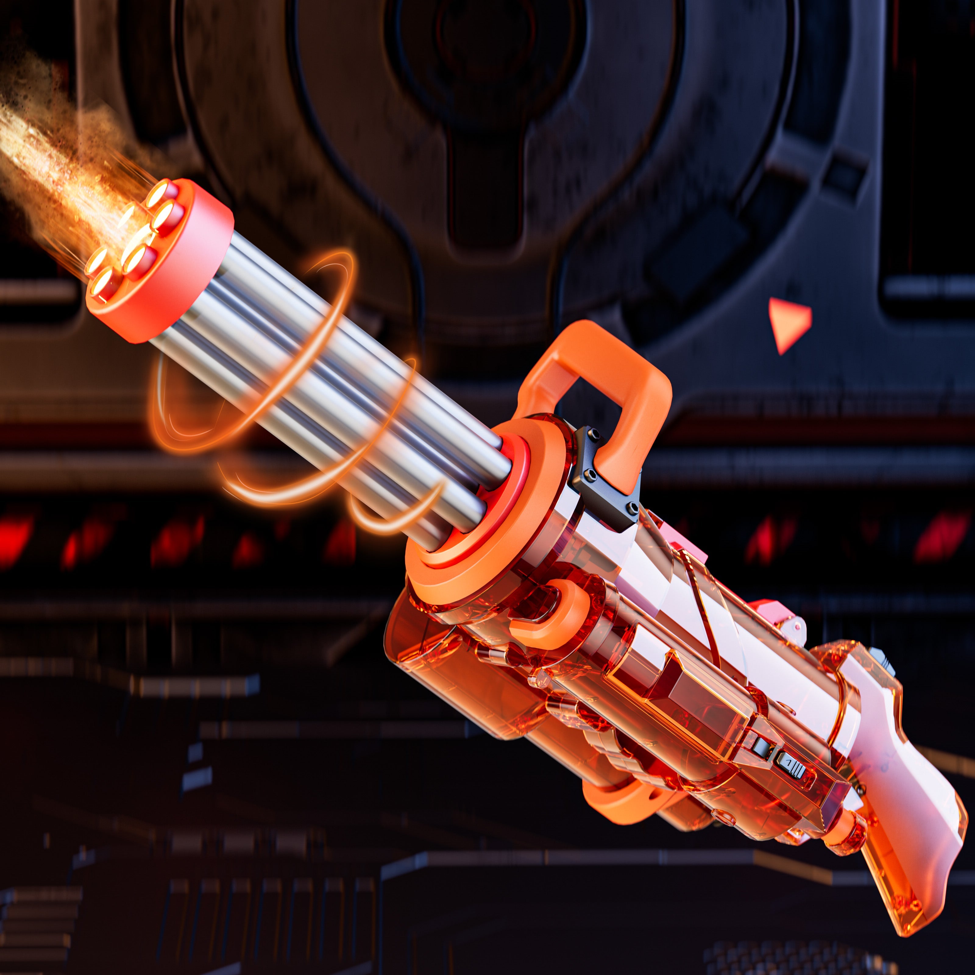 Elektrisch Gatling Waterpistool | Automatisch Watergeweer voor Kinderen & Volwassenen