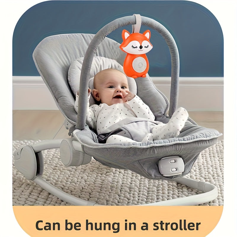 Draagbare Slaaphulp voor Baby's Bedje en Wieg - Muzikale Susser met Kalmerende Geluiden voor Jongens en Meisjes vanaf 3 Maanden - Onmisbaar Kraamcadeau