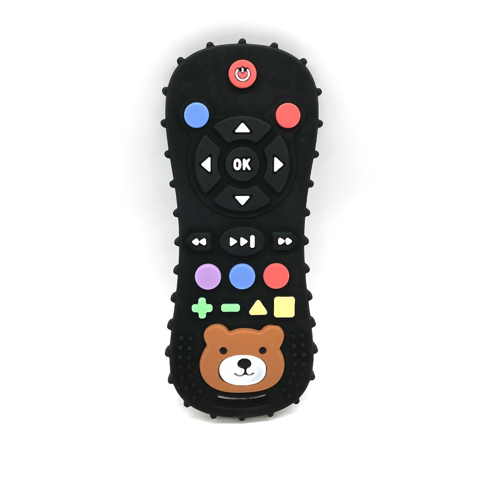 Siliconen Bijtspeelgoed voor Kinderen - Cartoon Teddybeer Ontwerp, Makkelijk Schoon Te Maken, Perfecte Feestdagen Cadeau