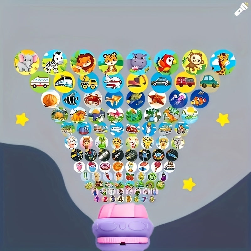 Zaklamp Projector met 32 Patronen | Educatief Speelgoed met Licht