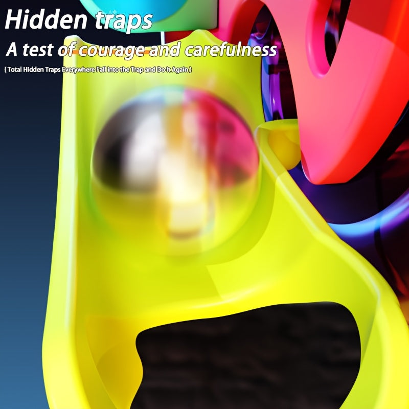 Knikkerbaan Speelgoed | STEM Baan met Tandwielen & Obstakels