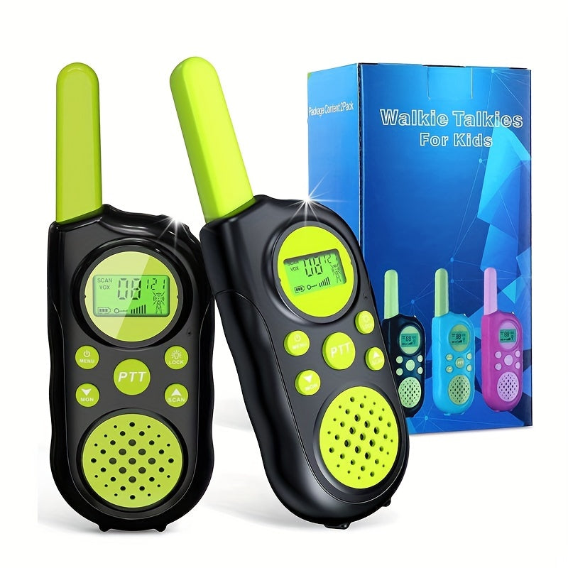 2x Kinder Walkie Talkie | Lang Bereik, Zaklampfunctie – Outdoor Speelgoed