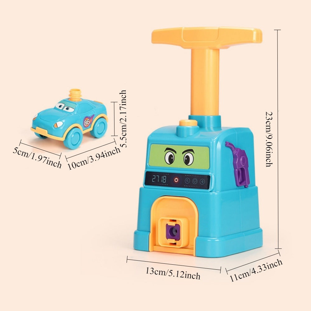 Ballon Auto Speelgoed Kinderen – Handmatig Opblaasbare Auto met Ballonnen | Educatief Cadeau & Feest Accessoire