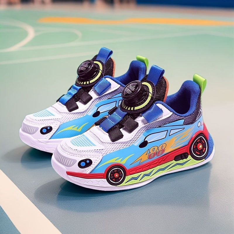 Trendy Race Sneakers Kinderen | Ademend, Lichtgewicht & Verstelbare Sluiting