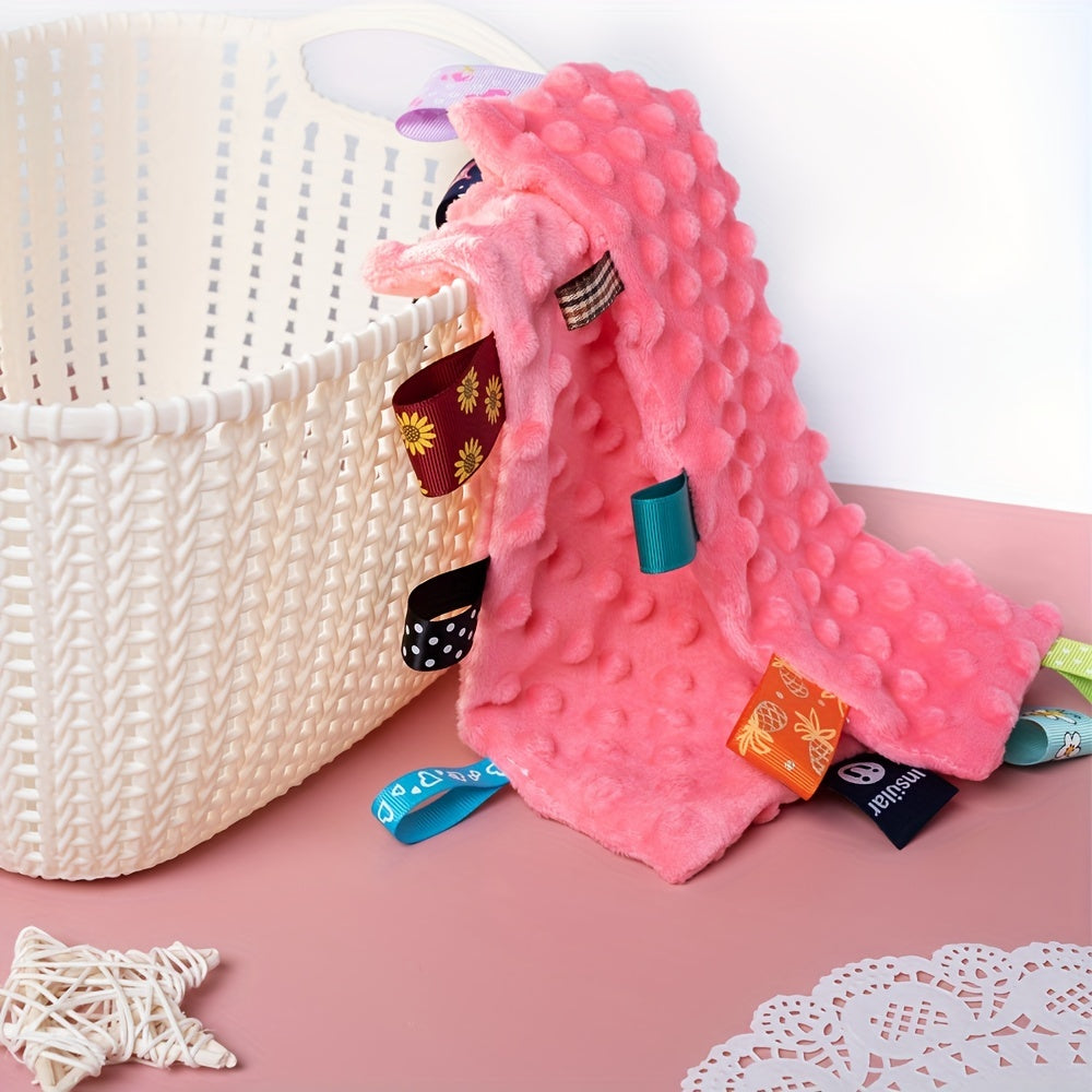 Ultieme Baby Sensorische Deken & Knuffeldoekje | Knuffeldoek, Kauwbaar Montessori Deken voor de Babykamer