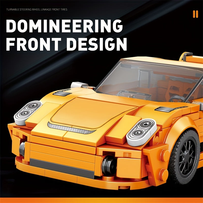 338-delige DIY raceauto bouwset - Kerstcadeau.