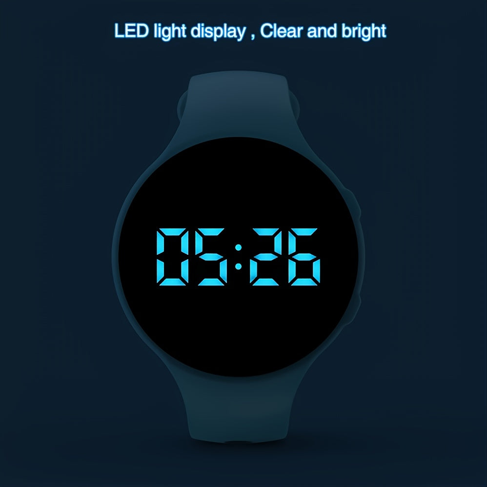 LED Digitale Fitness Tracker Horloge voor Kinderen van 3-14 Jaar - Smartwatch met Stappenteller, Stopwatch en Alarm - Waterbestendig en USB Oplaadbaar