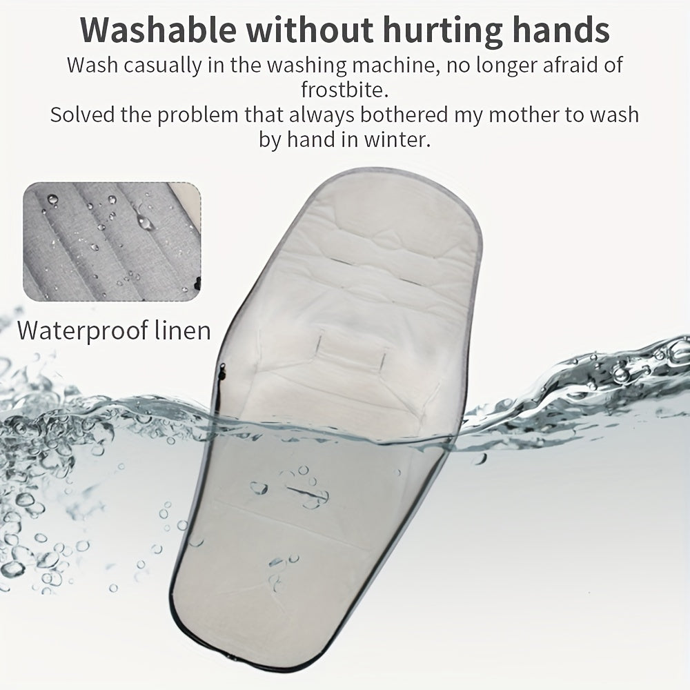 Universele Winter Warme Kinderwagen Pad | Waterdicht, Winddicht, Warm Koraalvlies Gevoerd Kinderwagen Kussen Geschenkideeën