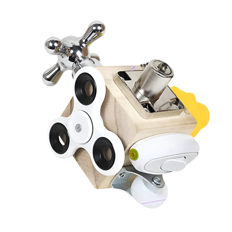 Montessori Activiteitenkubus | Educatief Zintuiglijk Speelgoed