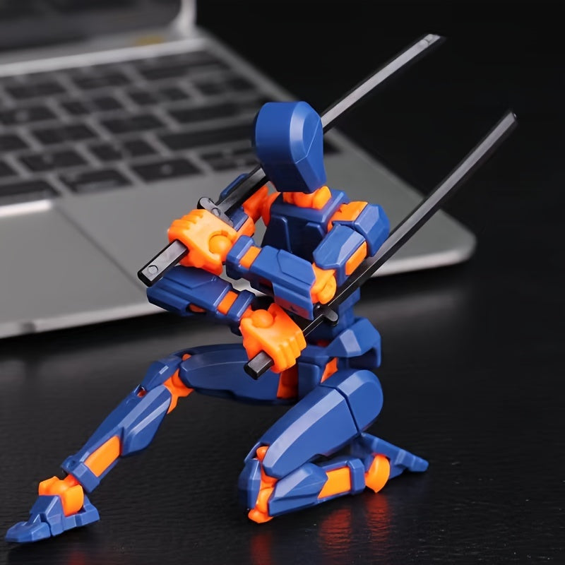 Robot Actiefiguur Set | 13 Scharnieren 3D-geprinte Pop Articuleerbaar Verzamelbaar Speelgoed voor Kinderen van 3-8 Jaar