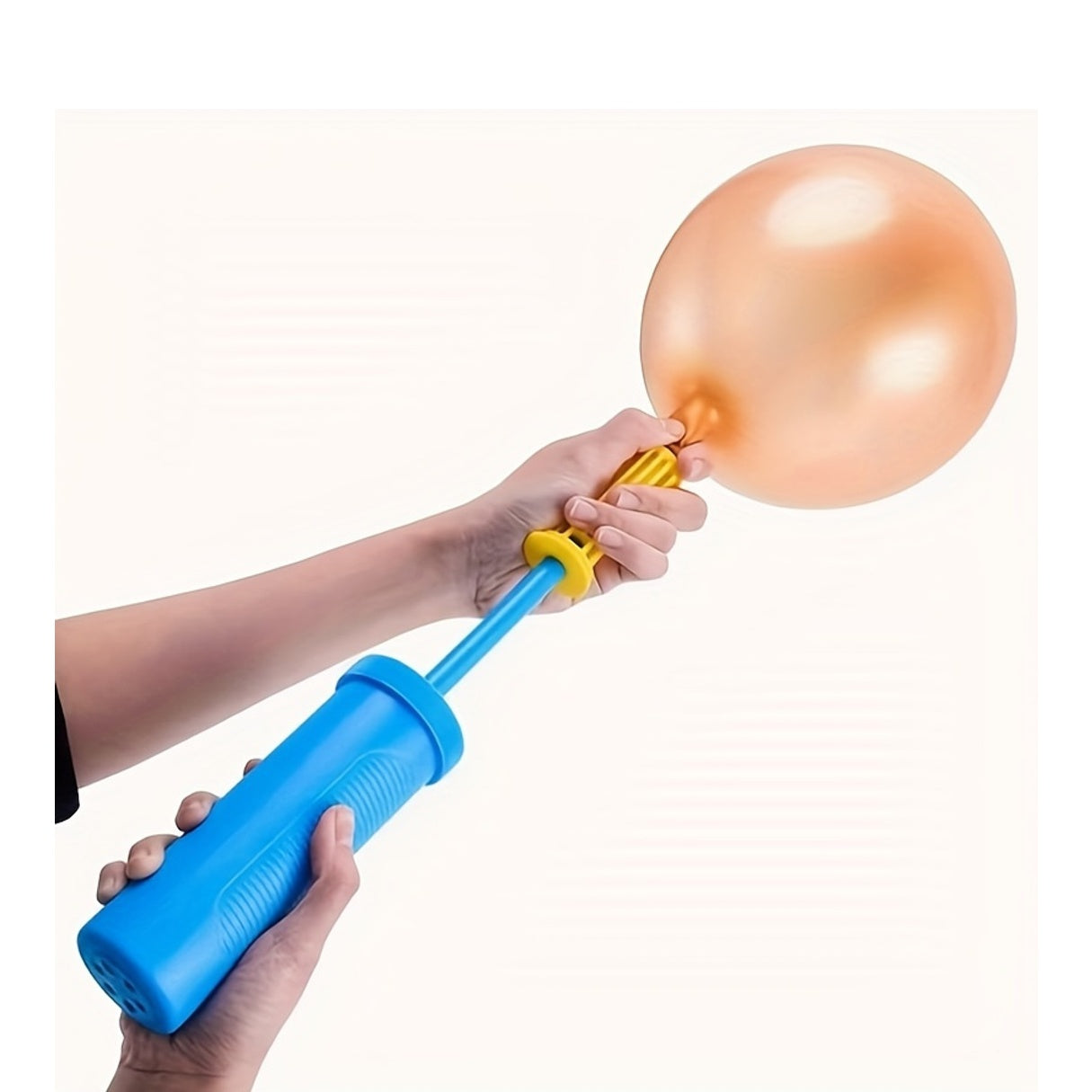 Handmatige Ballonpomp | Dual-Action Luchtpomp | Ballonnen Opblazen | Voor Pasen & Feestdecoratie
