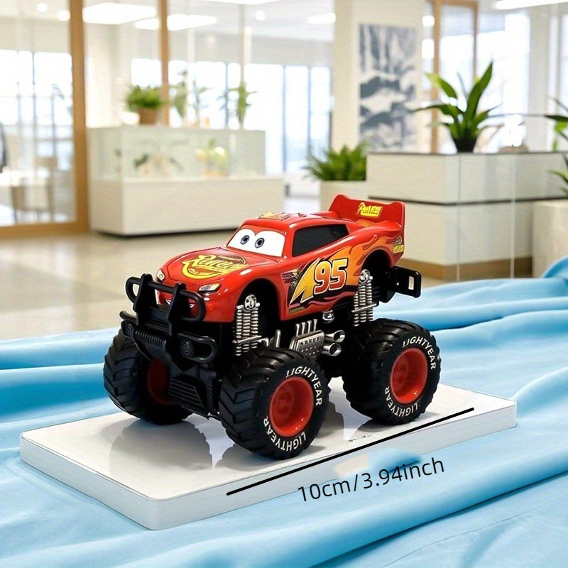 Monstertruck Auto Speelgoed – Duurzaam Lichtgevend Model | Decoratief Cadeau voor Verjaardag, Halloween of Kerst