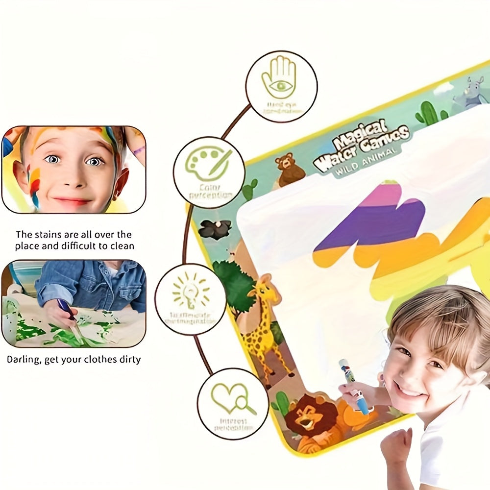 Herbruikbaar Magisch Canvas - Draagbaar & Creatief Tekenspeelgoed voor Kinderen