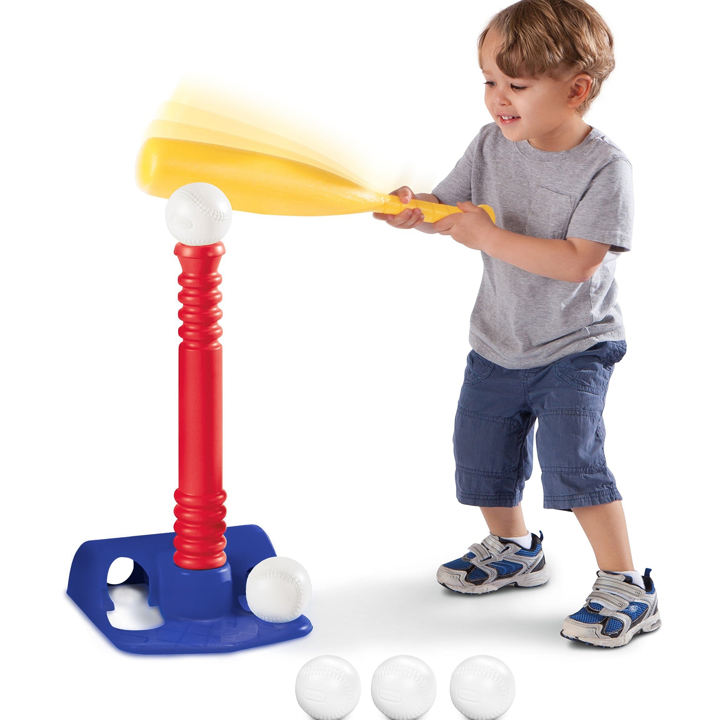 Baseball Speelset voor Kinderen – Compleet met Slagknuppel en 5 Ballen, Perfect voor Buitenspelen