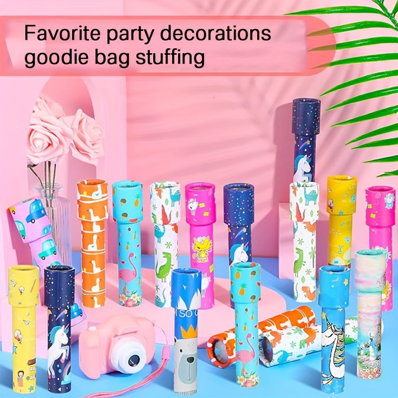 Klassieke Kaleidoscopen | 8-delig, kleurrijk en perfect als feestartikel