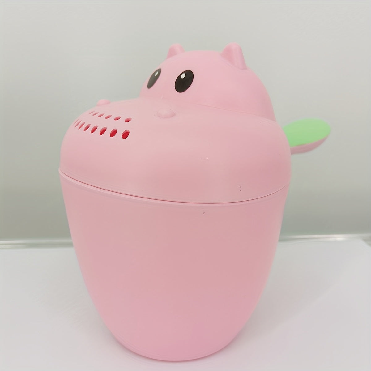 Baby Spoelbeker met Handvat | Zachte Shampoo Beker Beschermt Ogen tijdens Baden