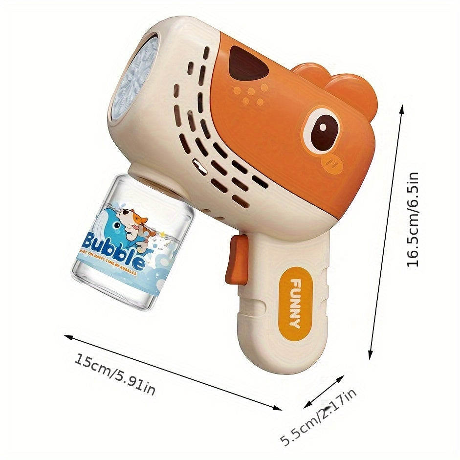 Bellenblaasmachine voor Kinderen zonder Navulvloeistof | Bubbelpistool Cadeau voor Binnen & Buiten – Jongens & Meisjes