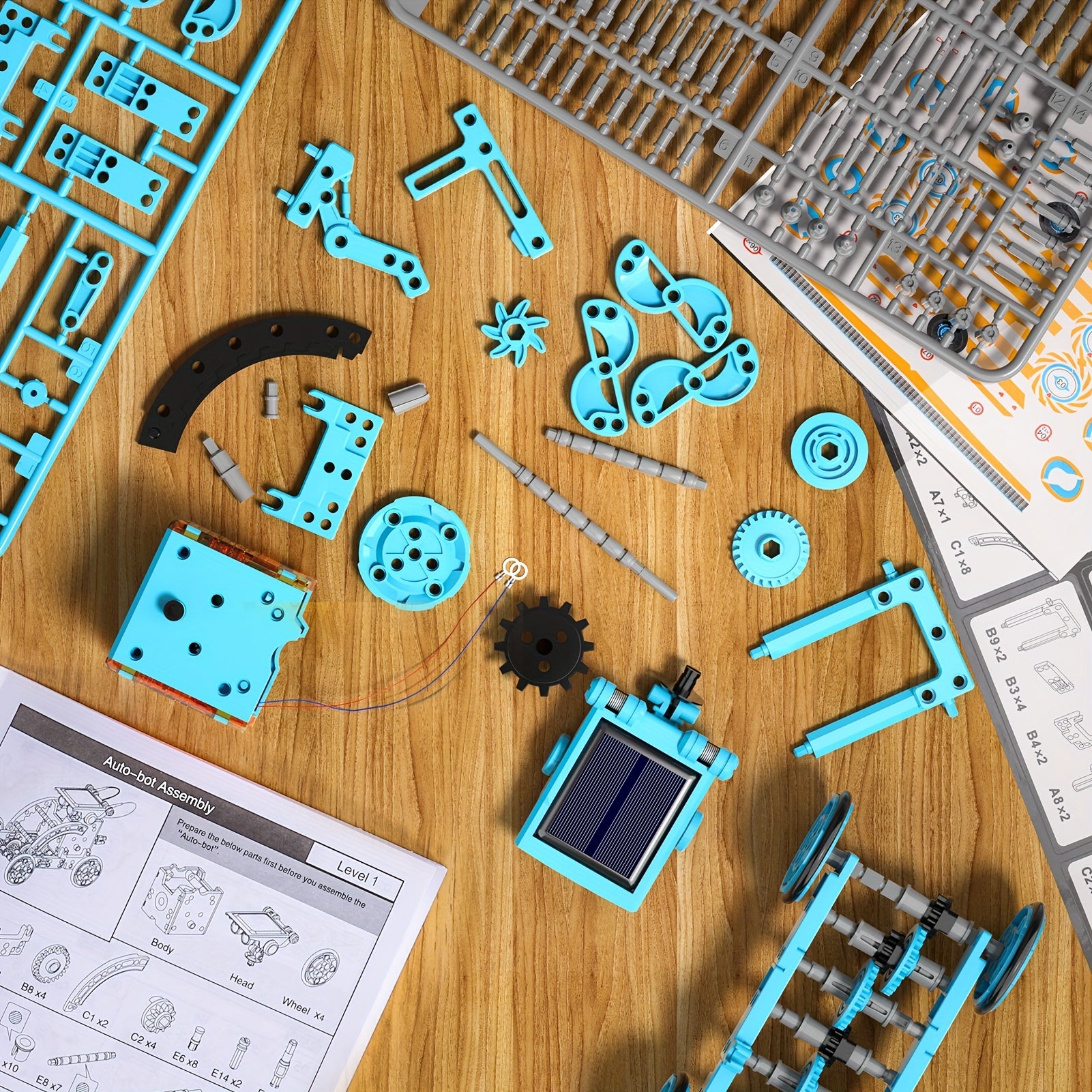 STEM metalen voertuigensets - Educatieve bouwspeelgoedsets, perfecte cadeaus voor Kerstmis en verjaardagen.