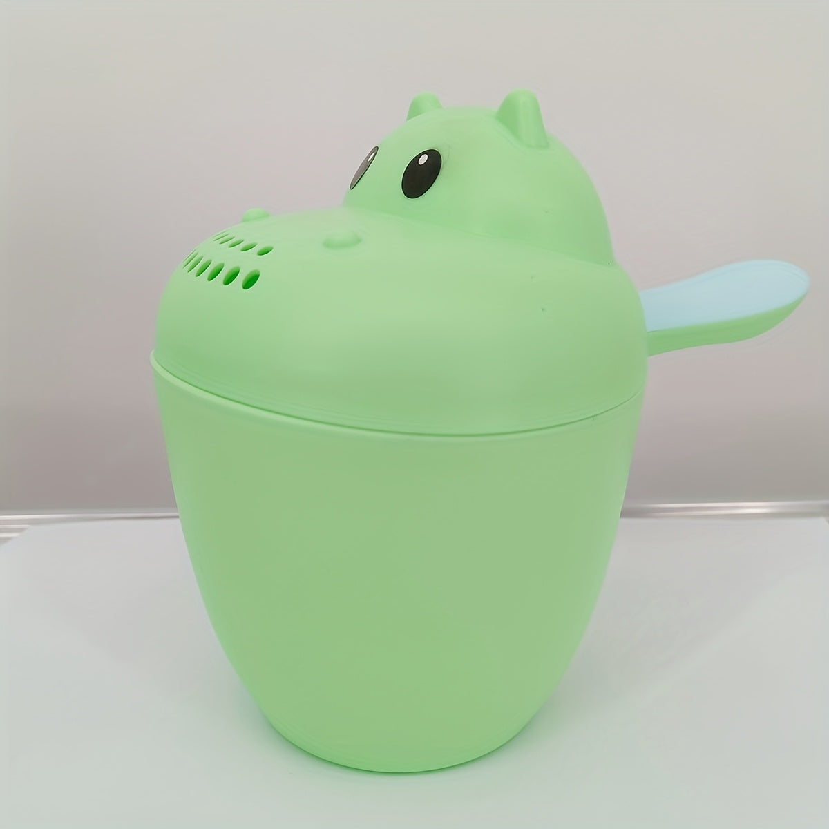 Baby Spoelbeker met Handvat | Zachte Shampoo Beker Beschermt Ogen tijdens Baden