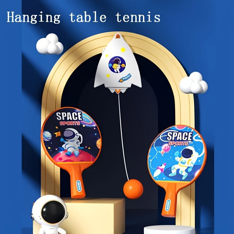 Hangende Tafeltennis Trainer | Interactief Familiespel voor Beweging & Focus