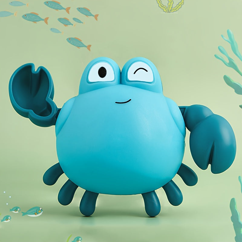 Schattige Krab Waterspeelgoed voor Kinderen | Dierlijk Badspeelgoed Bewegend Speelgoed voor Kinderen 1-3+ Jaar