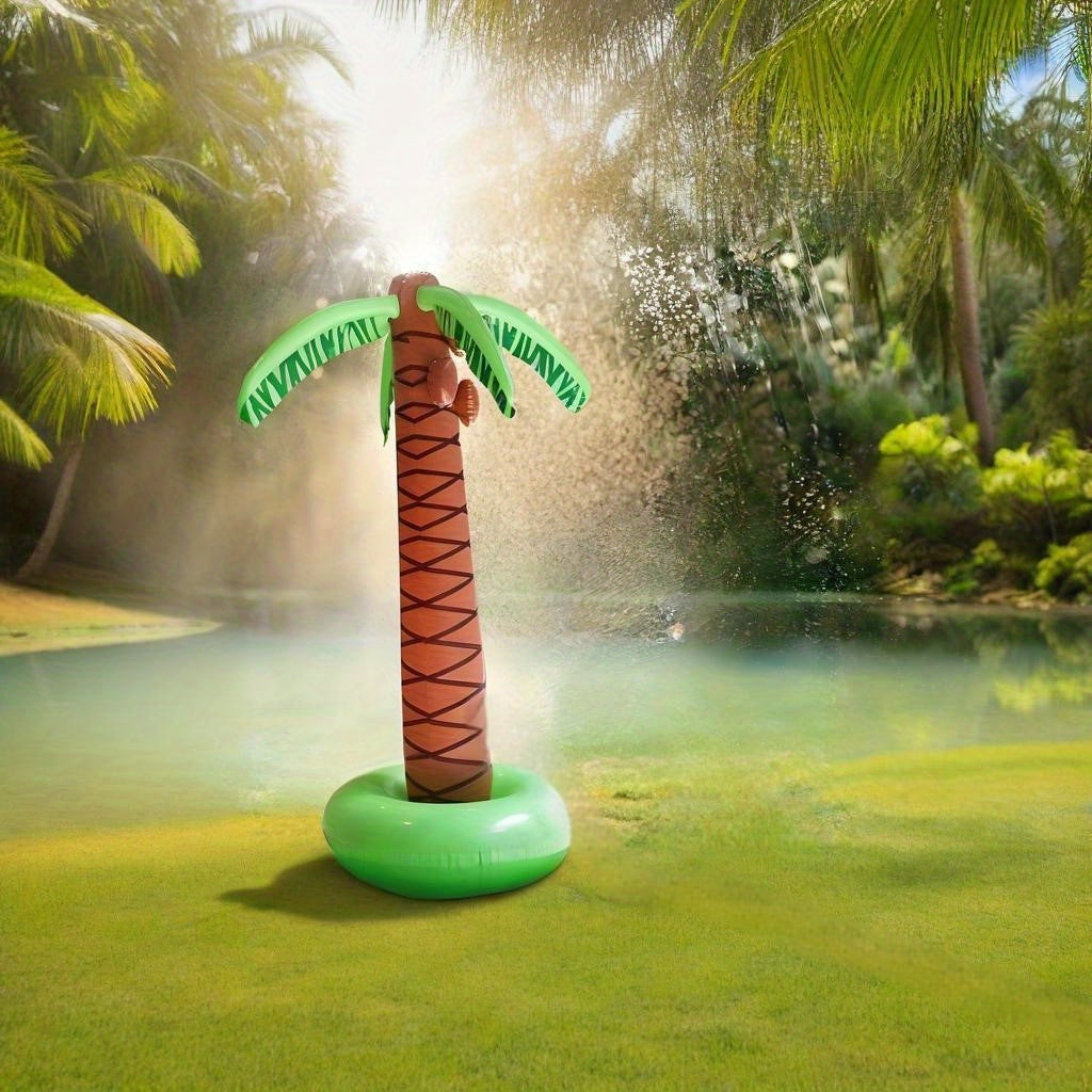 Coconut Tree Waterfontein 155cm | Verkoelend Zomerspeelgoed voor Tuin & Zwembad