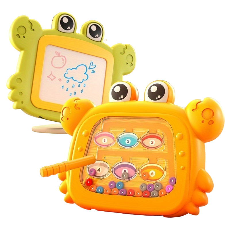 Dubbelzijdig magnetisch doolhof & tekenbord - educatief speelgoed 3-6 jaar