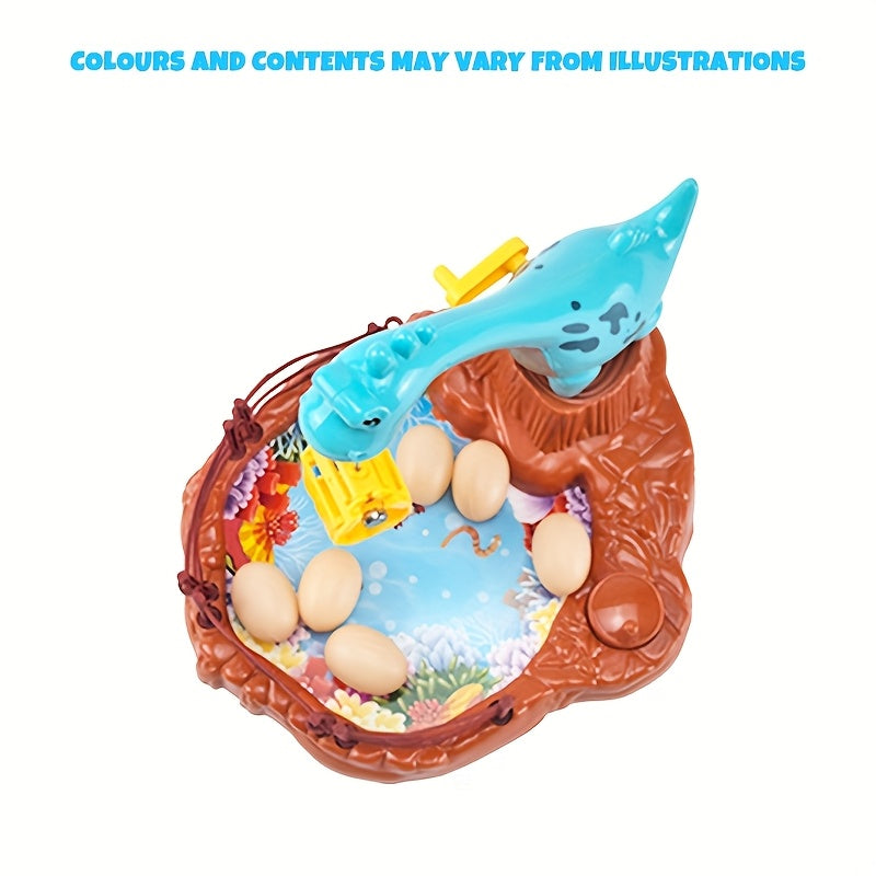 Dino Ei Vangspel – Handmatige Grijpmachine Zonder Batterijen | Speelgoed voor Jongens en Meisjes