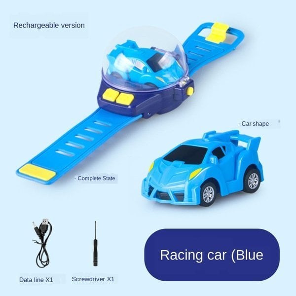 Mini RC Auto Horloge – Speelgoed voor Kinderen met Afstandsbediening