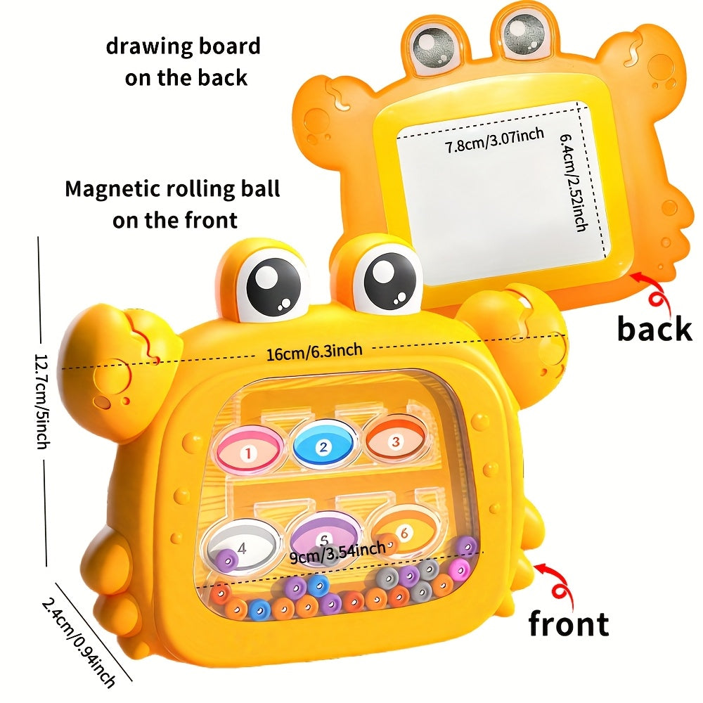 Dubbelzijdig Magnetisch Speelbord voor Kinderen van 3-6 Jaar - Educatief Doolhof en Tekenbord in Één voor Jongens en Meisjes - Montessori Speelgoed voor Fijne Motoriek