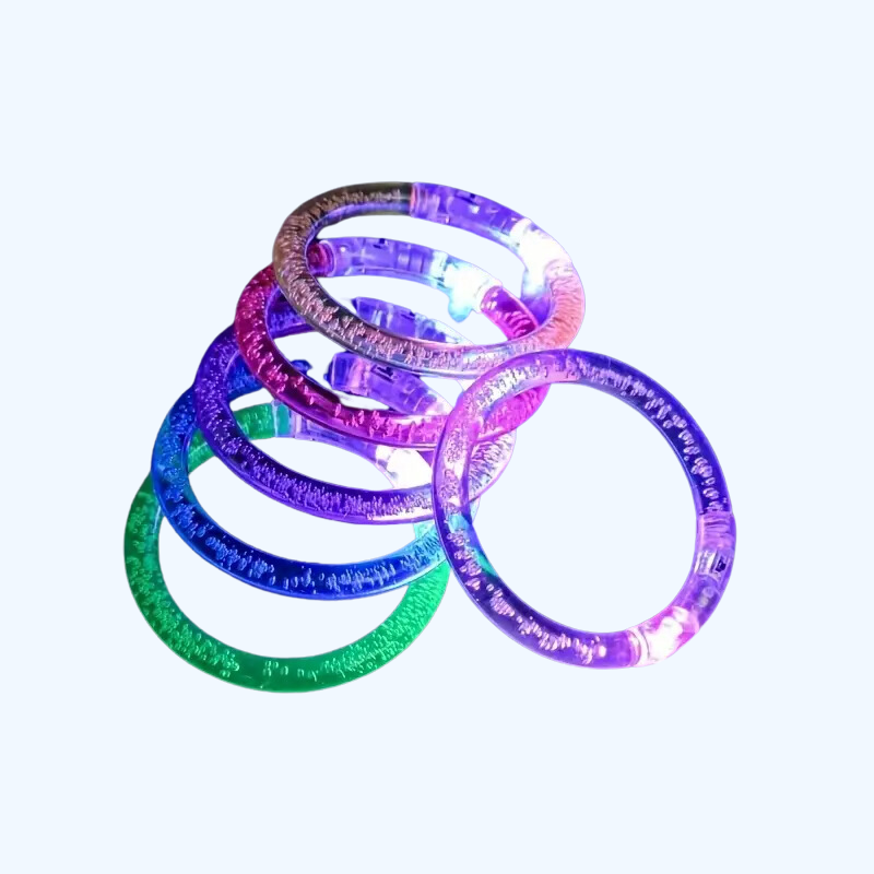 24 Stuks LED Glow Armbanden | Kleurrijke Verlichte Feestcadeaus | Perfect voor Verjaardagen, Carnavals en Halloween
