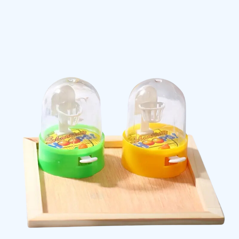 15 Stuks Mini Basketball Vingershoot Spel | Perfect voor Verjaardagsfeestjes van Jongeren & Piñata Vullers