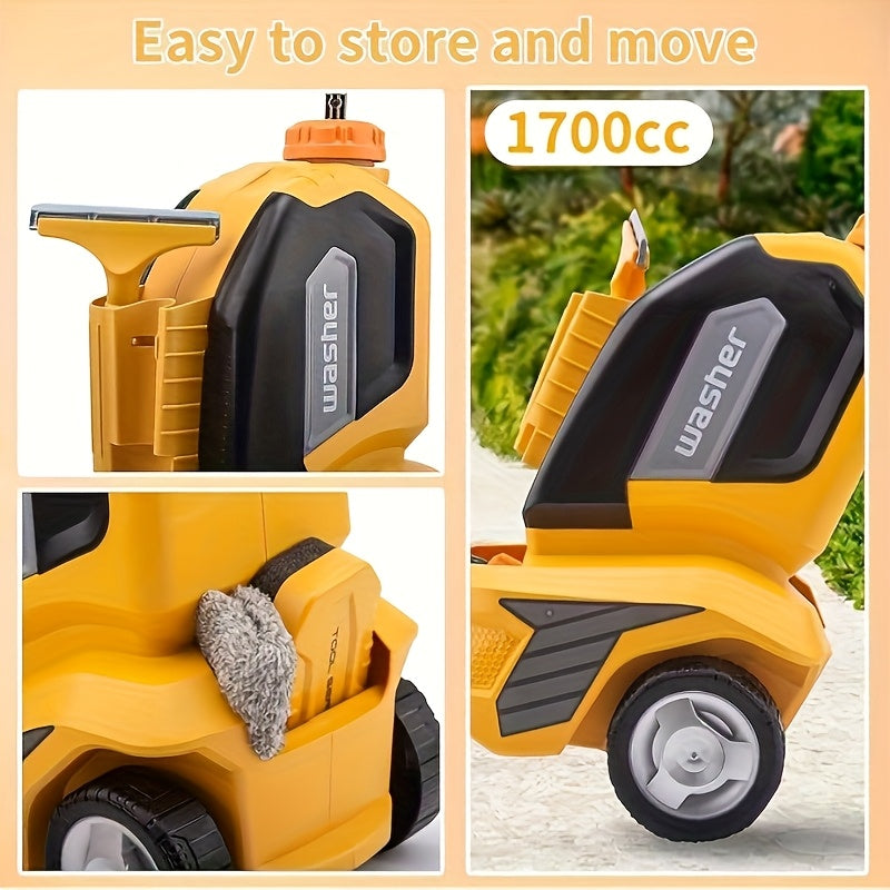 Kinderen Autowas Speelgoed | Met Spuit, Spons & Handdoek