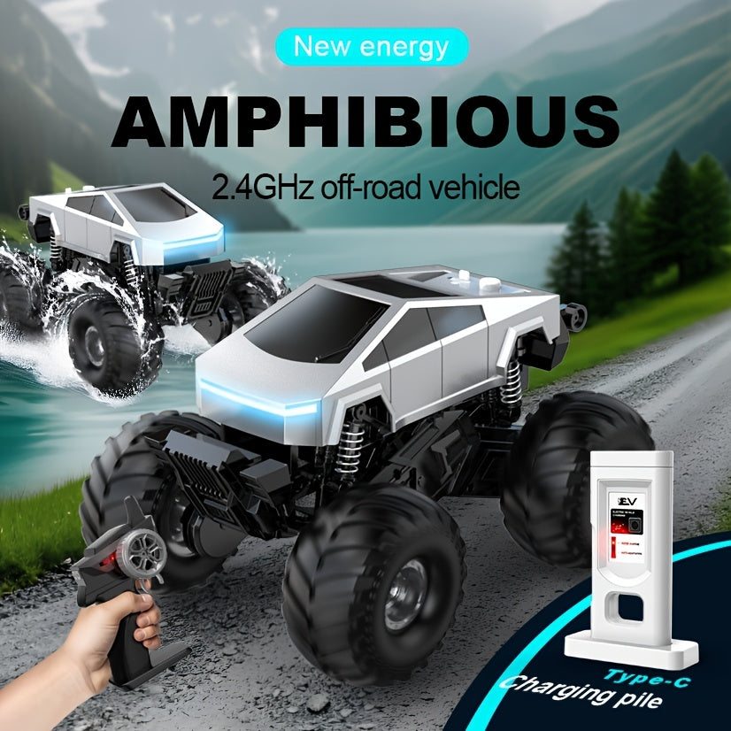 RC Amfibie Auto 2025 | Offroad Speelgoedauto met Afstandsbediening