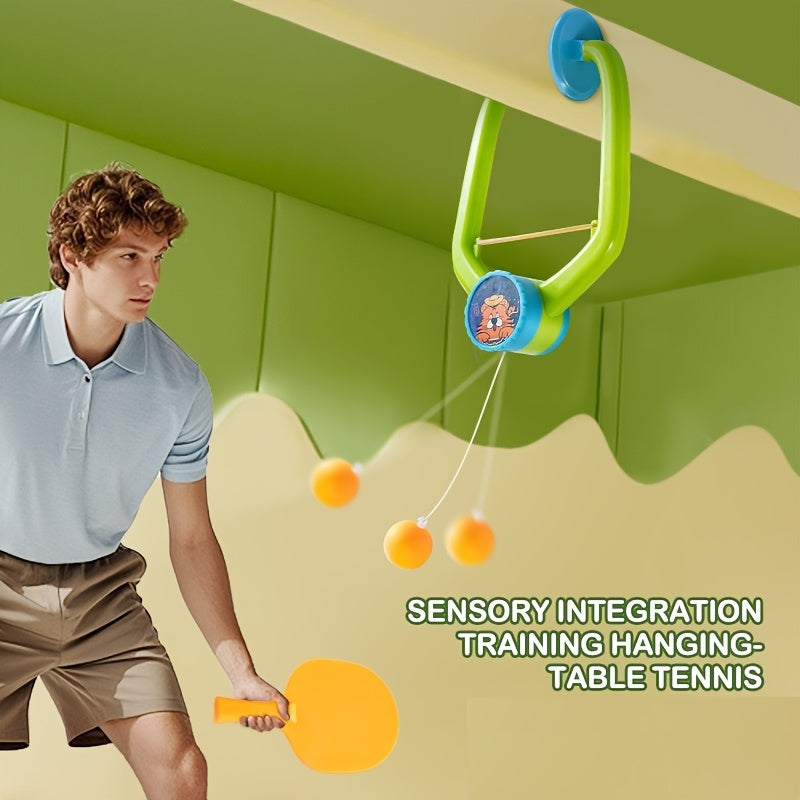 Tafeltennis Trainer Set | Lichtgewicht Training met Rackets, Matten & Ballen voor Beginners