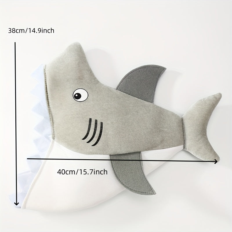 Schattige Haai Hoed | Grappige feestmuts voor Halloween, kerst en verkleedpartijen