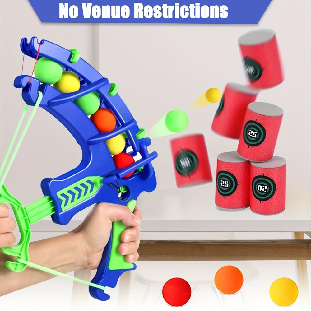 Zachte Schuim Ballen Kinderboog Set - Competitief Intellectueel Schietspel, Veilig en Leuk, Hand-Oog Coördinatie Oefening - Plastic Constructie - Perfect Cadeau voor Kerst, Halloween, Dankzegging, Verjaardag - Voor Jongens & Meisjes