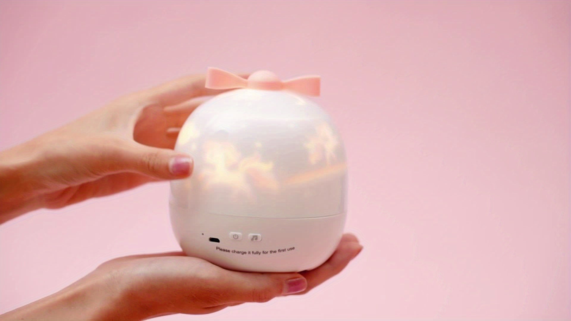 Galaxy Projector Nachtlampje met Afstandsbediening | 15 Films Draagbare Projector Lamp Oplaadbaar met Geluid Kamerdecoratie voor Cadeau