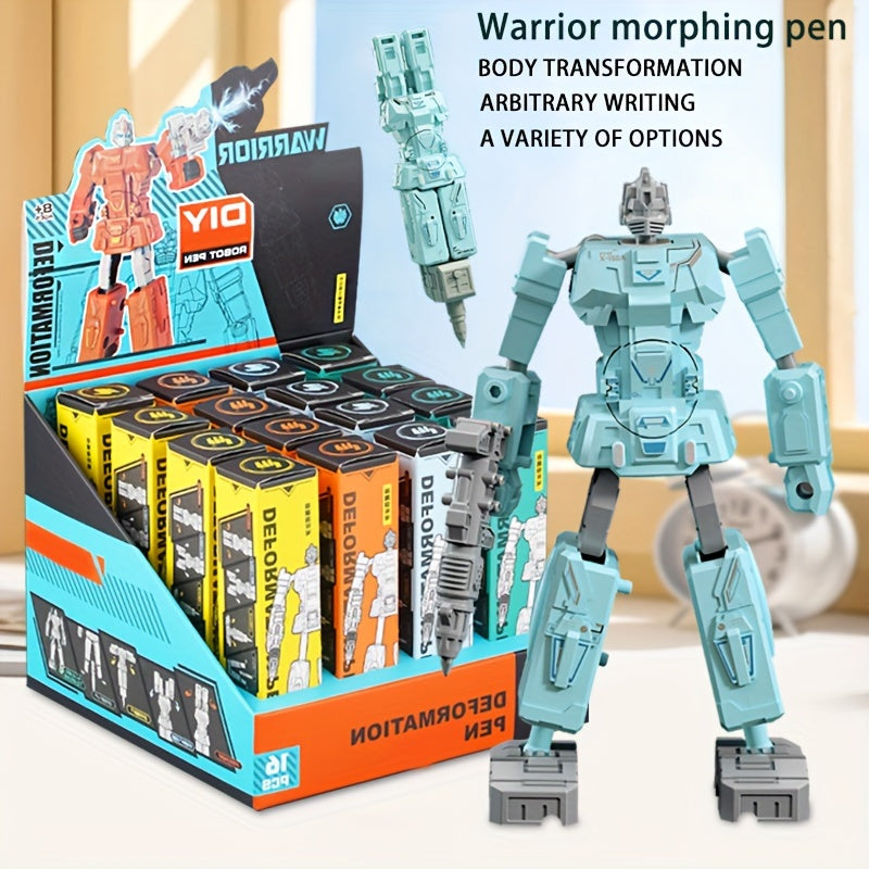 Morphing Robot Pen voor Kinderen | 2-in-1 Creatieve Pen & Speelgoed