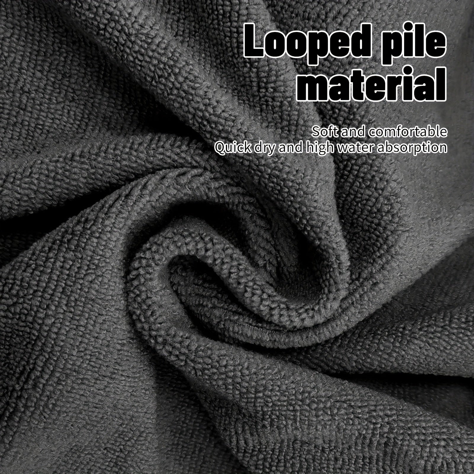 Microfiber Zwem Poncho Towel Robe met Kap | Sneldrogend, Super Absorberend, Warm en Lichtgewicht
