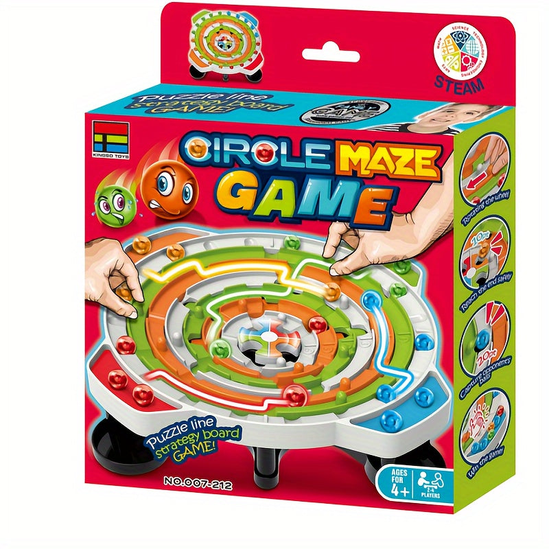 Brain-Boosting Puzzle Balspel | Strategisch & Logisch Denkspel op Schaakbord