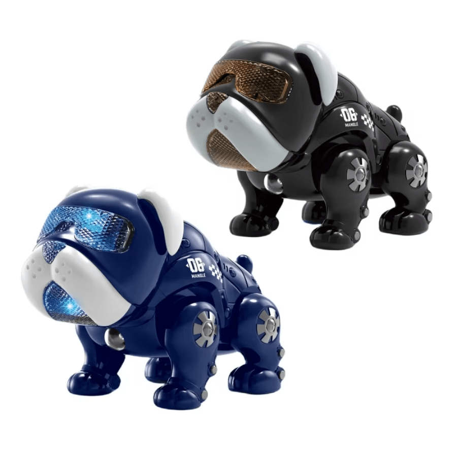 Slimme Robothond met Licht en Muziek voor Kinderen vanaf 3 Jaar - Interactief Speelgoedhondje dat Zelf Obstakels Ontwijkt - Robot Huisdier voor Jongens en Meisjes