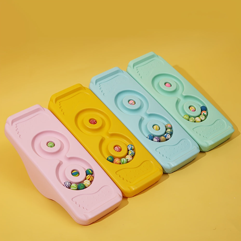 Sensorisch Balansbord voor Kinderen vanaf 3 Jaar - Educatief Evenwichtsbord voor Jongens en Meisjes - Speelgoed Wip met Doolhof voor Coördinatietraining